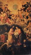 ROELAS, Juan de las Adoration of the Name of Fesus china oil painting artist